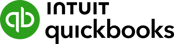 Intuit_QuickBooks_logo QuickBooks logo featuring a green circle with white "qb" stylized lettering, next to black "QuickBooks" text with green horizontal lines extending from the circle.